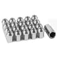 M12 x 1.5 Acorn Style Lug Nuts 20pc Set - Aluminum