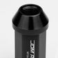 Aluminum Lug Nuts M12 x 1.25 Acorn Extended Closed End 20pc Black