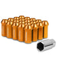 M12 x 1.25 Acorn Style Extended Lug Nuts 20pc Set - Aluminum
