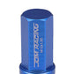 M12 X 1.5 Extended Acorn Lug Nuts 50mm Blue Aluminum 20pc Kit