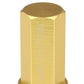 M12 x 1.5 Acorn Style Extended Lug Nuts 20pc Set Gold Aluminum