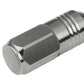 M12 X 1.25 Extended Grooved Shank Lug Nuts 20pc Set - Aluminum