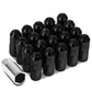 M12 x 1.5 Extended Closed End Lug Nuts - 20 Piece Set - Aluminum