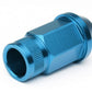 M12x1.5 Extended Acorn Lug Nuts - 44mm Aluminum - Light Blue 20pc
