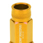Universal M12x1.25 Extended Acorn Lug Nuts 20pc Set Aluminum Orange