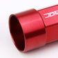 M12 x 1.25 Extended Aluminum Lug Nuts - Red 20pc Set