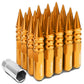 Universal M12x1.5 400 Style Extended Spike Lug Nuts Aluminum 20pc