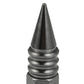 M12 x 1.5 Aluminum Lug Nuts 60mm Spike Style 20pc Set Gun Metal