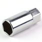 M12 x 1.5 Aluminum Lug Nuts 60MM/90MM w/ Removable Spikes 20PC Black