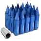 M12 x 1.5 60mm/90mm Spike Lug Nuts 20pc Set Aluminum