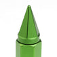 M12 x 1.5 Aluminum Lug Nuts with Removable Spike 20pc Green