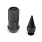 M12 x 1.5 Extended Spike Lug Nuts with Locks 16+4 Set Steel