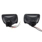 Universal 7x6 Square Projector White Halo Front Headlight Lamp H4 Bulb