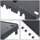 2017-2020 Audi A3 Front License Plate Mounting Bracket - Black