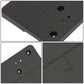 2016-2018 BMW X1 Front License Plate Mounting Bracket - Black