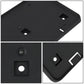 07-12 Dodge Caliber Front License Plate Mounting Bracket - Black