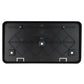 07-12 Dodge Caliber Front License Plate Mounting Bracket - Black
