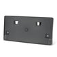 15-21 Chrysler 300 License Plate Mounting Bracket - Front - Black