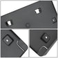 15-21 Chrysler 300 License Plate Mounting Bracket - Front - Black