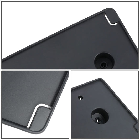 2019-2021 Ram 1500 License Plate Mounting Bracket - Front Black