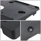 2003-2007 GMC Sierra Front License Plate Mounting Bracket Black