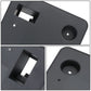 2017-2019 GMC Acadia Front License Plate Mounting Bracket - Black