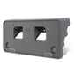 License Plate Mounting Bracket - Front - Black
