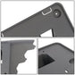 License Plate Mounting Bracket - Front - Black