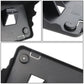 License Plate Mounting Bracket - Front - Black
