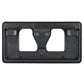 09-14 Honda Fit Front License Plate Mounting Bracket - Black