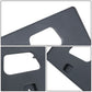 2005-2007 Honda Odyssey Front License Plate Mounting Bracket Black