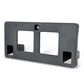03-05 Honda Accord Front License Plate Mounting Bracket Black