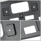 2016-2018 Honda Civic Front License Plate Mounting Bracket - Black