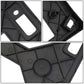 2019-2020 Lexus ES350 Front License Plate Mounting Bracket Black