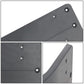 07-09 Mercedes E-Class Front License Plate Mounting Bracket Black