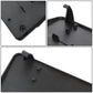 2015-2018 Mercedes C300 Front License Plate Mounting Bracket - Black