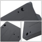 17-19 Mercedes GLS450 Front License Plate Mounting Bracket - Black