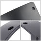 12-14 Mercedes CL63 AMG Front License Plate Mounting Bracket Black