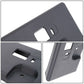 10-12 Nissan Sentra Front License Plate Mounting Bracket - Black