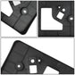 15-18 Nissan Murano Front License Plate Mounting Bracket - Black