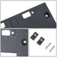 2015-2017 Nissan Juke Front License Plate Mounting Bracket - Black