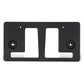 2017-2019 Nissan Titan Front License Plate Mounting Bracket - Black