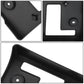 2017-2019 Nissan Titan Front License Plate Mounting Bracket - Black