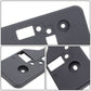 2009-2012 Toyota RAV4 Front License Plate Mounting Bracket - Black