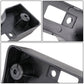 2005-2008 Toyota Matrix Front License Plate Mounting Bracket - Black
