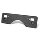 2009-2011 Toyota Yaris Front License Plate Mounting Bracket Black