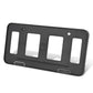 09-16 Toyota Venza Front License Plate Mounting Bracket - Black