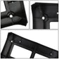 2016-2021 Toyota Tacoma Front License Plate Mounting Bracket Black