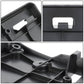 2008-2017 Toyota Sequoia License Plate Mounting Bracket - Front Black