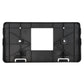 18-20 Toyota Sienna Front License Plate Mounting Bracket Black